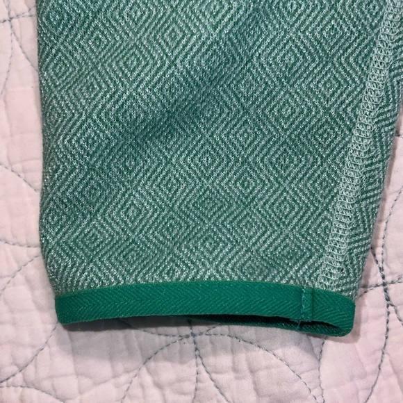 The North Face M fleece lined sweatshirt mint green l long sleeve button closure - Picture 11 of 13